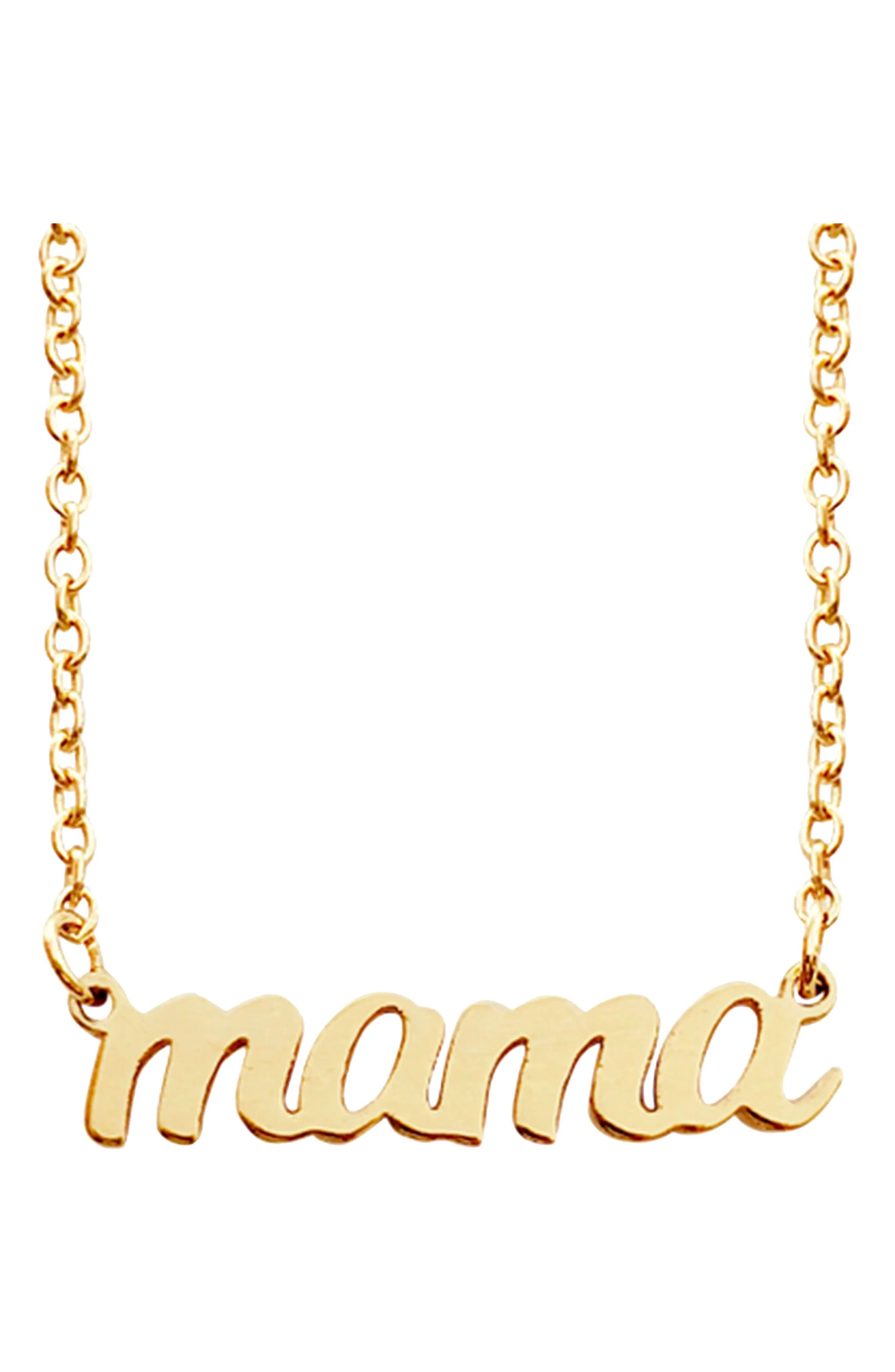 Infant Girl's Tiny Tags Script Mama Pendant | Nordstrom