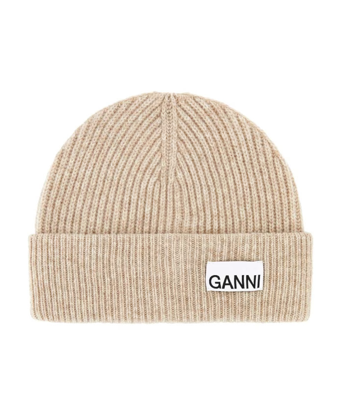 Cappuccino Wool Blend Beanie Hat | Miinto (NL)