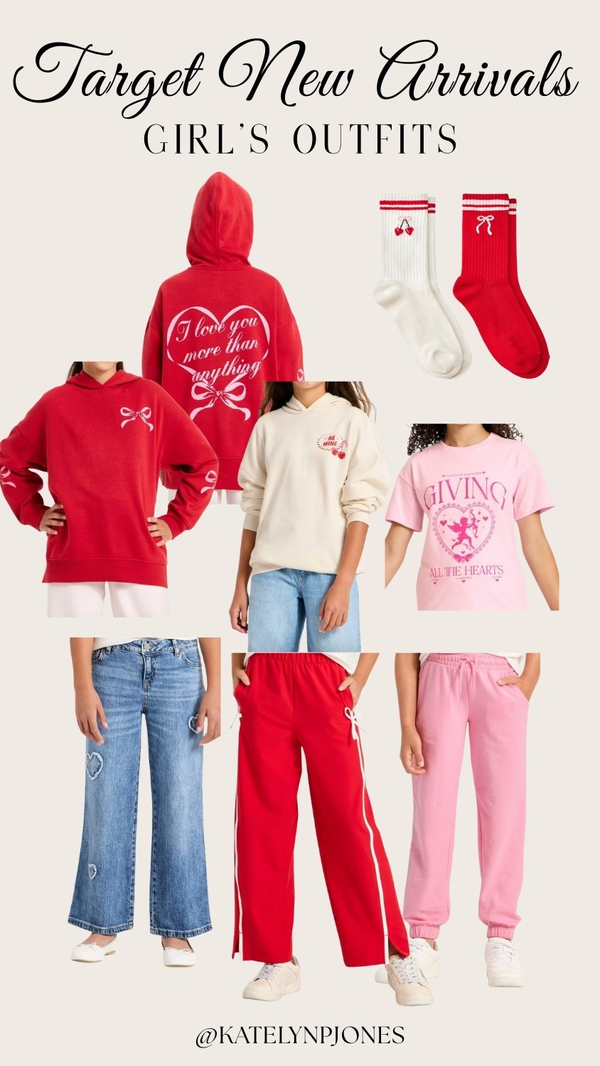 All the hearts, bows, and cozy Target finds ❤️🎀 Valentine-ready outfits for your girls!

#LTKKids #LTKootd #LTKValentine