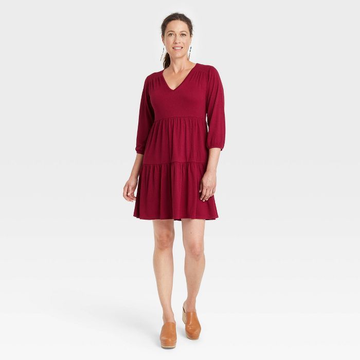 Women's 3/4 Sleeve Dress - Knox Rose™ | Target