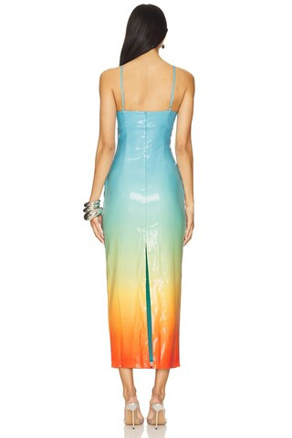 Kyra Midi Dress in Paradise Ombre | Revolve Clothing (Global)