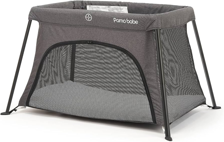 Travel Crib, Portable Crib for Baby Travel, Lightweight Travel Crib Foldable Playpen with Soft Ma... | Amazon (US)