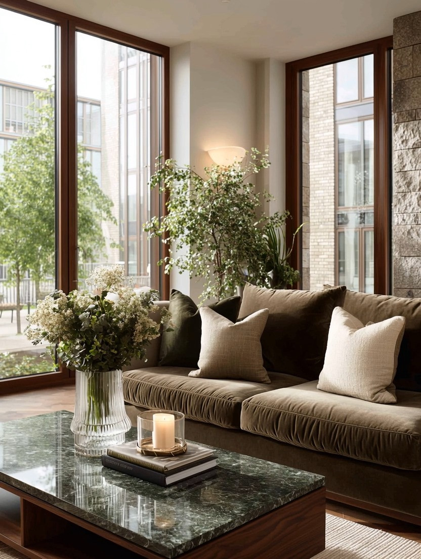 Emerald is one of the defining colors in modern interiors—and one of our favorite ways to bring it home is through marble.

Marble has been admired in homes for centuries because it feels timeless, elegant, and naturally luxurious. Today, emerald marble is giving this classic material a fresh, sophisticated personality while still remaining beautifully timeless.

Our favorite combination pairs an emerald marble coffee table with a warm natural wood base. In feng shui, this creates a beautiful balance of yin and yang. Marble brings a cool, calming energy, while wood adds warmth, grounding, and comfort. Together, they create a living room that feels balanced as well as beautiful.

And never underestimate the role of a coffee table. It's more than a place to set your coffee—it's the anchor of your seating area. The right coffee table grounds the entire room, connects your furniture, and quietly brings everything together.

Whether you choose an emerald marble top with a wood base or a statement marble coffee table, you're investing in a piece that will never go out of style.

Browse our curated collection of emerald marble and marble coffee tables to create a living room that's timeless, balanced, and beautifully intentional.

Because the strongest statement pieces are inspired by nature, not trends.

#MarbleCoffeeTable #EmeraldDecor #LivingRoomDesign #ElegantAndDriven 

 #LTKHome