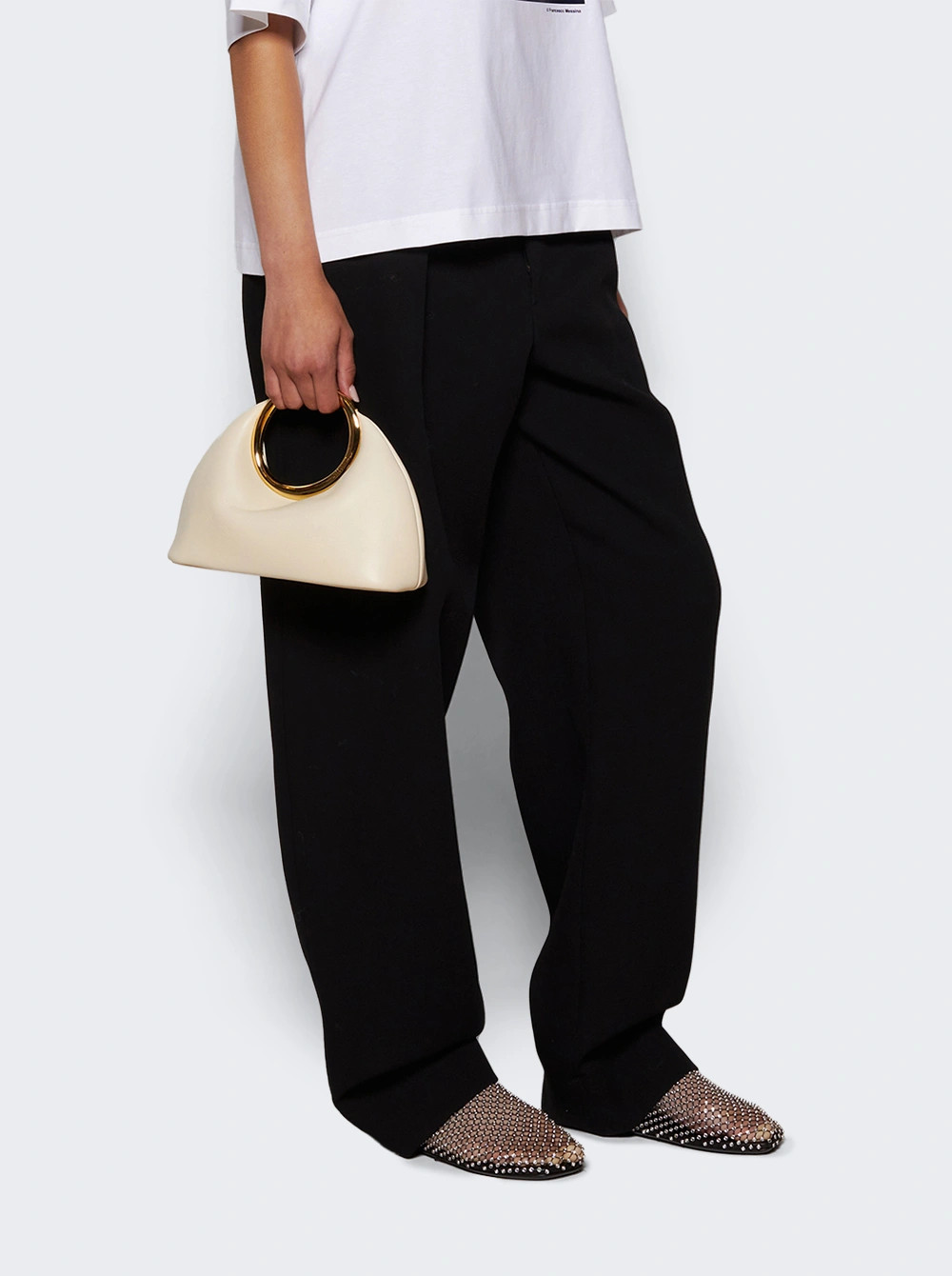 Le Petit Calino Handbag Light Ivory | The Webster