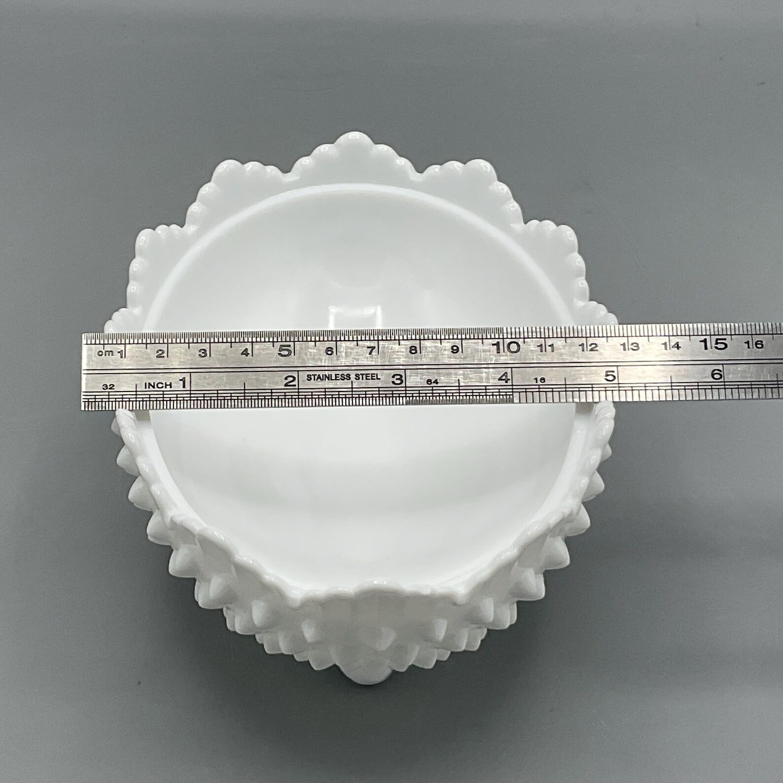 Fenton Footed White Milk Glass Hobnail Oval Candy Dish With Lid - Etsy | Etsy (US)