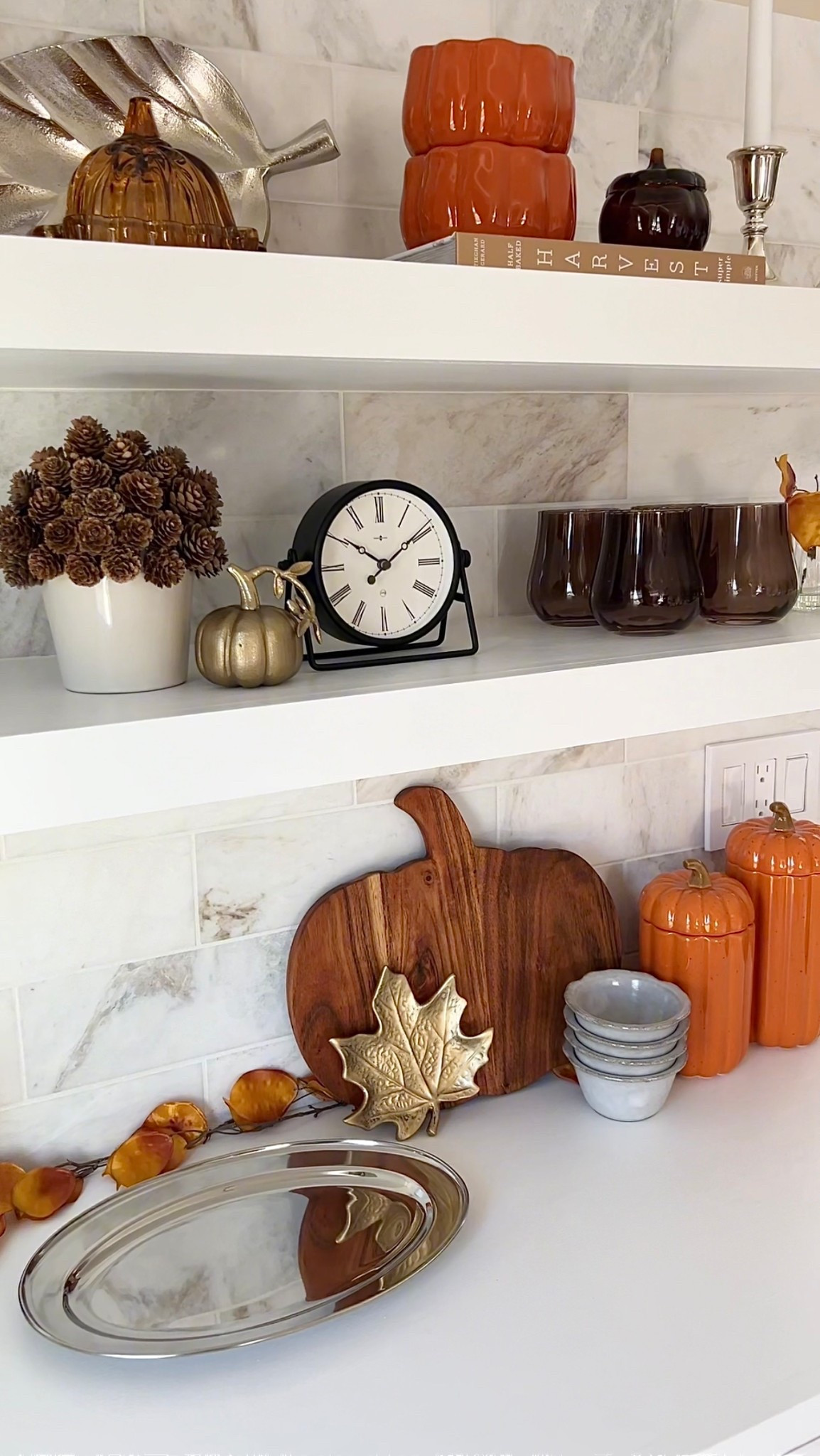 Fall shelf styling

#LTKSeasonal #LTKHome