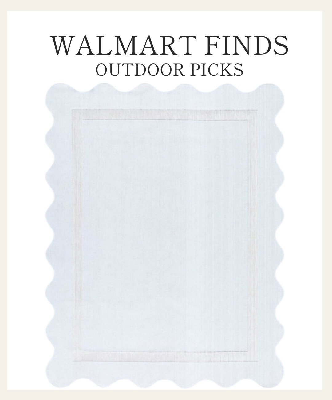 This rug would be amazing on an outdoor patio!