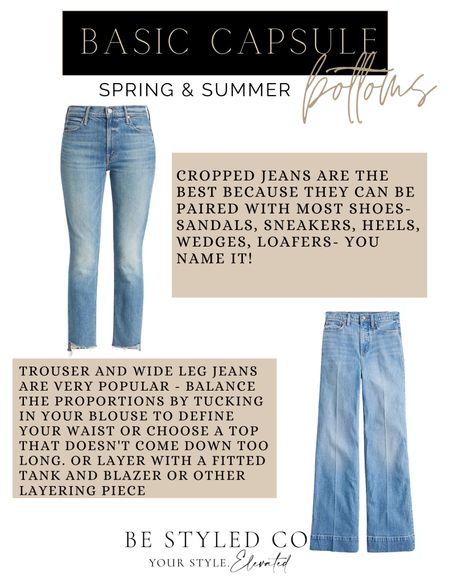 Our favorite jeans for spring / summer 

#LTKFind #LTKunder100 #LTKworkwear