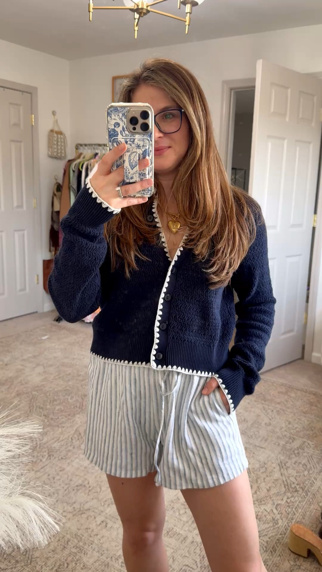 Abercrombie pull on shorts 
Drawstring waist shorts linen blend and lined so they are not see through 

Spring cardigan cotton navy 

#LTKSpringSale #LTKSeasonal #LTKSaleAlert