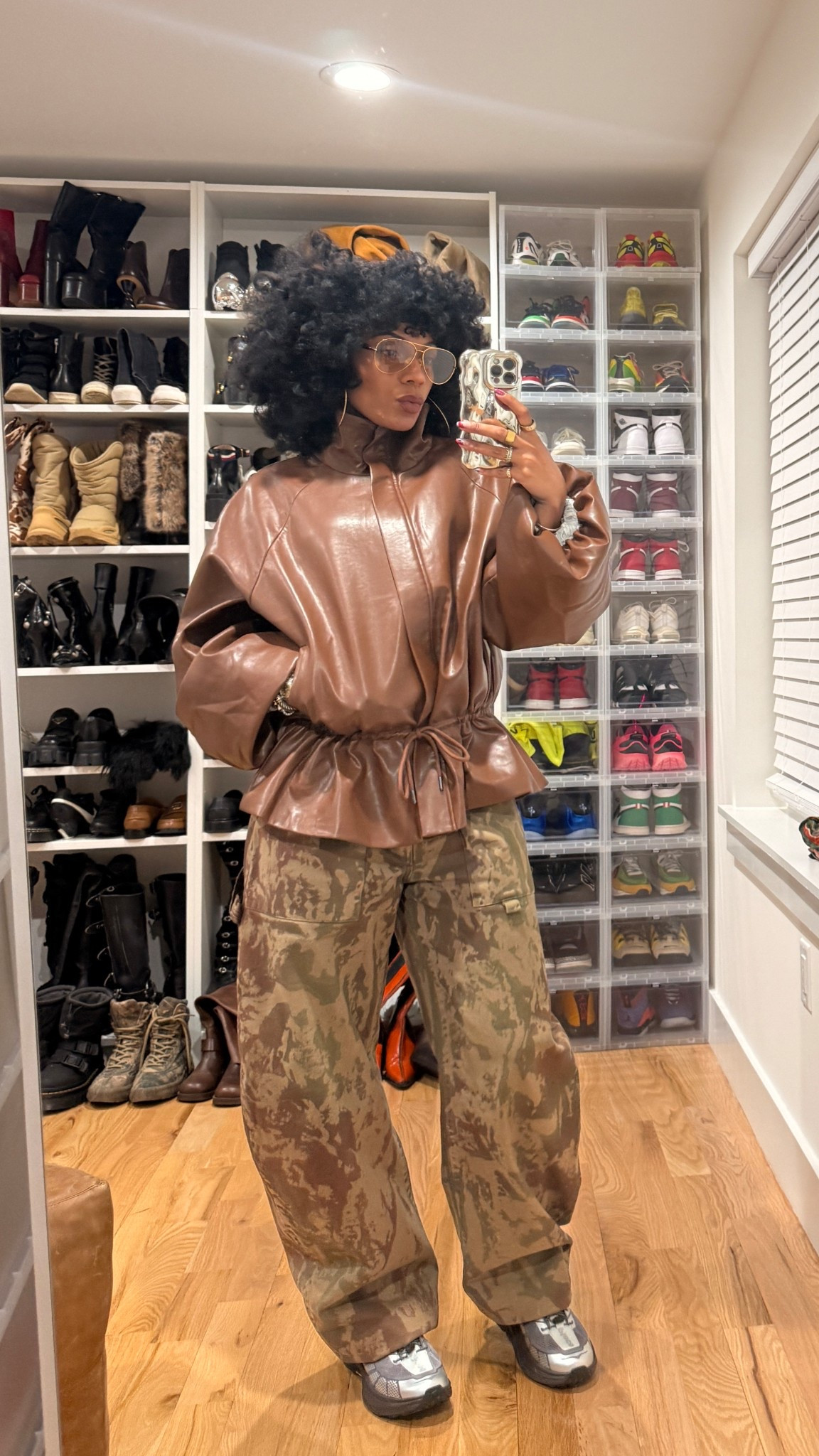 Cozy calm fit 👌🏽 jacket is a medium #ootd #fitcheck 