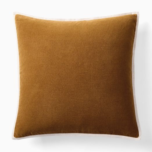 Classic Cotton Velvet Pillow Cover | West Elm (US)