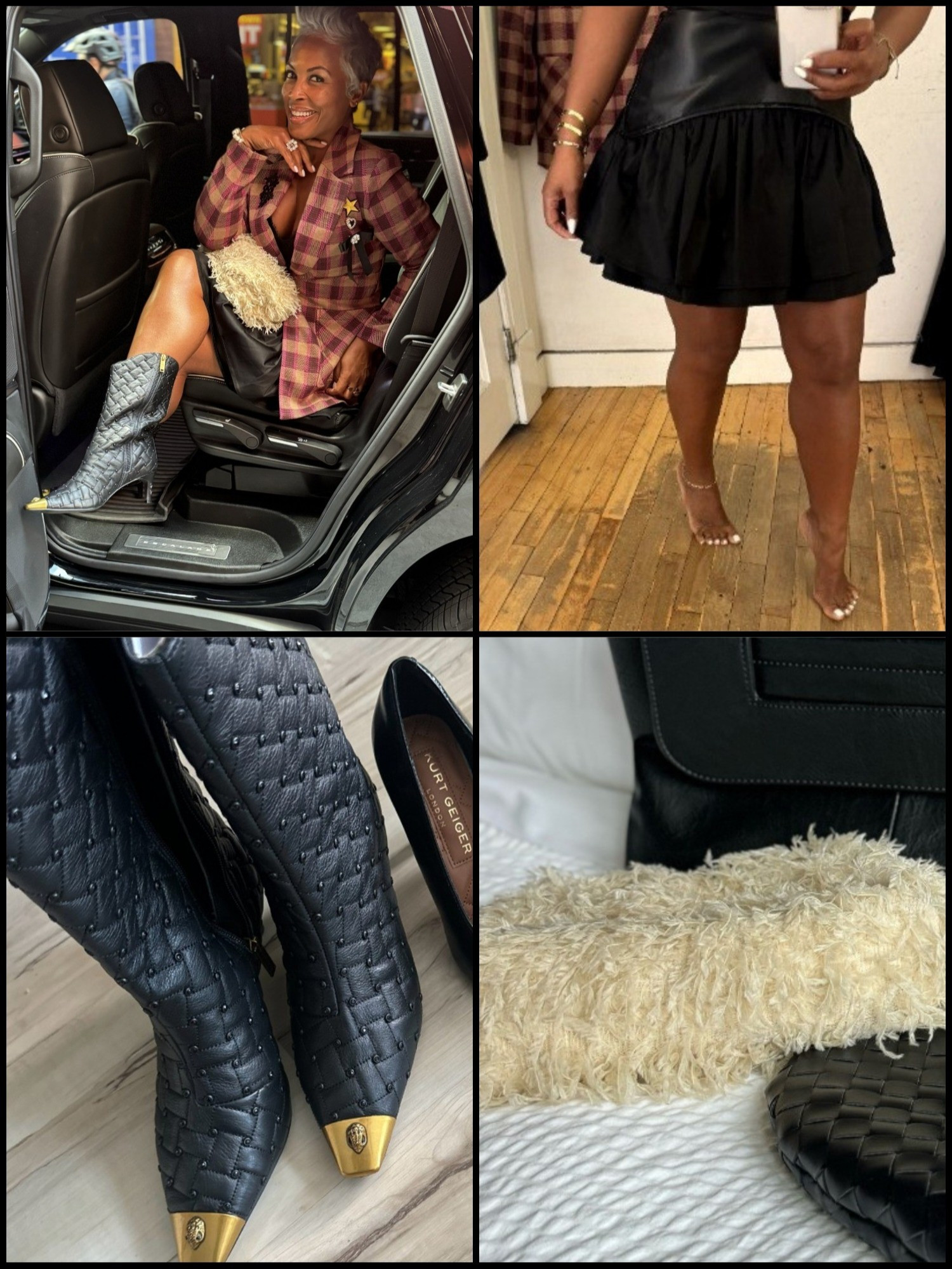 outfit inspo✨

• blazer wearing size small 
• skirt wearing size medium 
• shoes wearing size 8 |ftts 
#kurtgeiger #regent

Use code JALONDA for 20% off at #UrbanRevivo 

#fashion #fallfashion #fallinspo #mixandmatch #ootd #faveoutfit #getthislook 

#LTKOver40 #LTKStyleTip