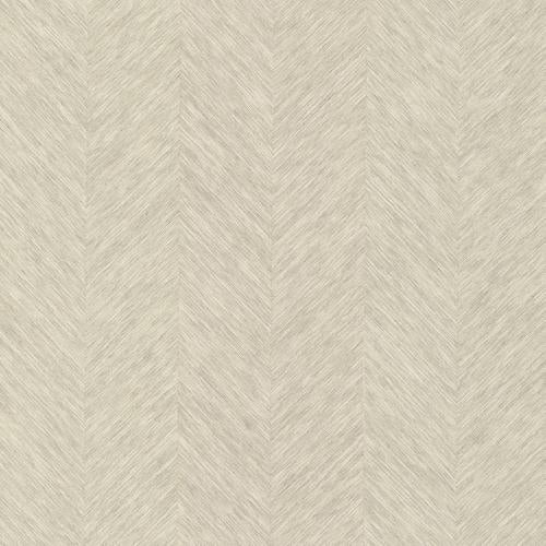 York Designer Series Metallic Chevron Cream Wallpaper | DecoratorsBest | DecoratorsBest
