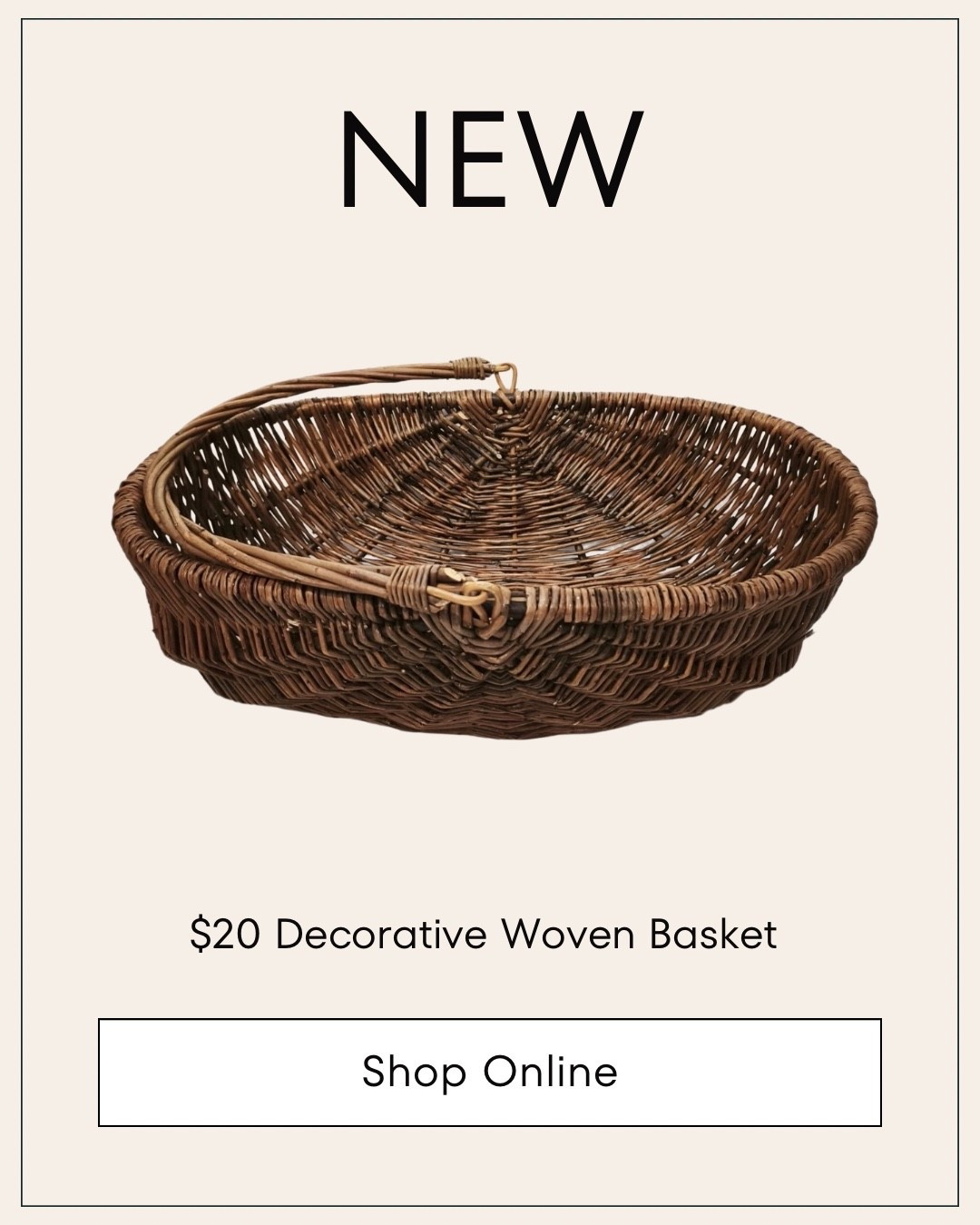 I’m loving this woven basket from Walmart. Less than $20! 

#LTKHome