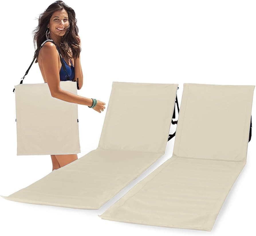 UNIPRIDE Lightweight Beach Chairs for Adults #2026 - Beach Mat Sand Free Waterproof I Ideal as Lo... | Amazon (US)