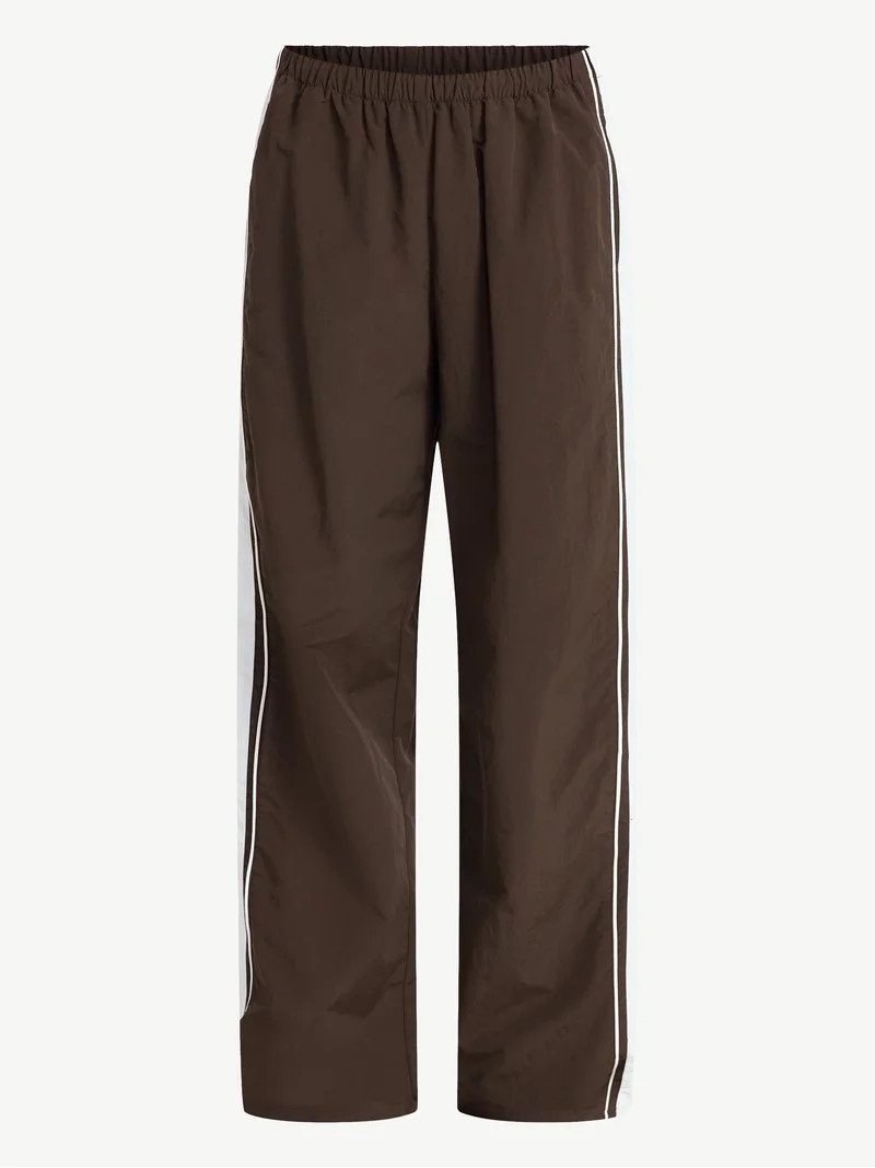 No Boundaries Side Stripe Track Pants, 30.5'' Inseam, Women's XXS-XXL | Walmart (US)