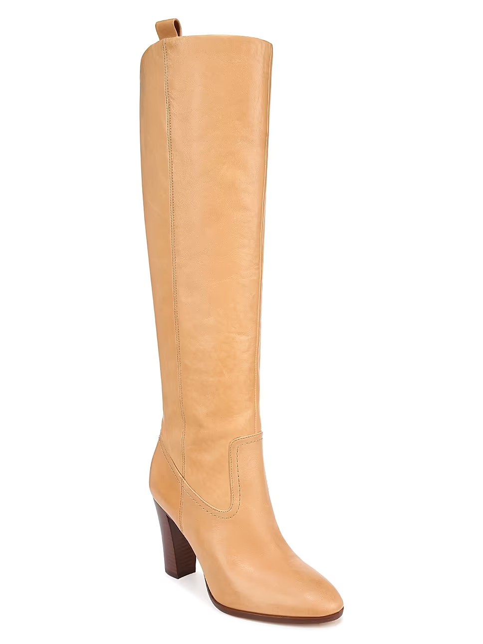 Vesper 95MM Leather Knee-High Boots | Saks Fifth Avenue