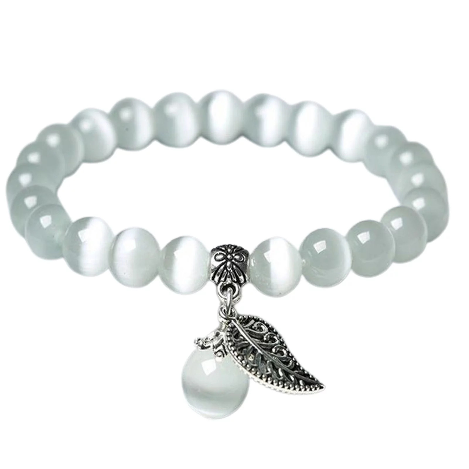 Kripyery Women Bracelet Ethnic Style Smooth Elastic Rope Handmade Polishing Decorate Eye-catching... | Walmart (US)