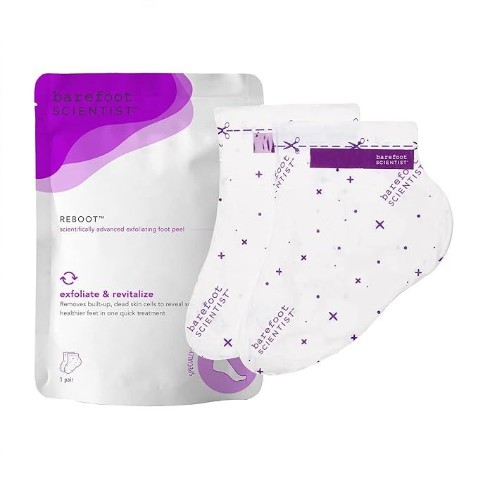 Amazon.com: Barefoot Scientist Reboot Ultra-Soft Exfoliating Foot Peel, For Lasting Foot Softness... | Amazon (US)