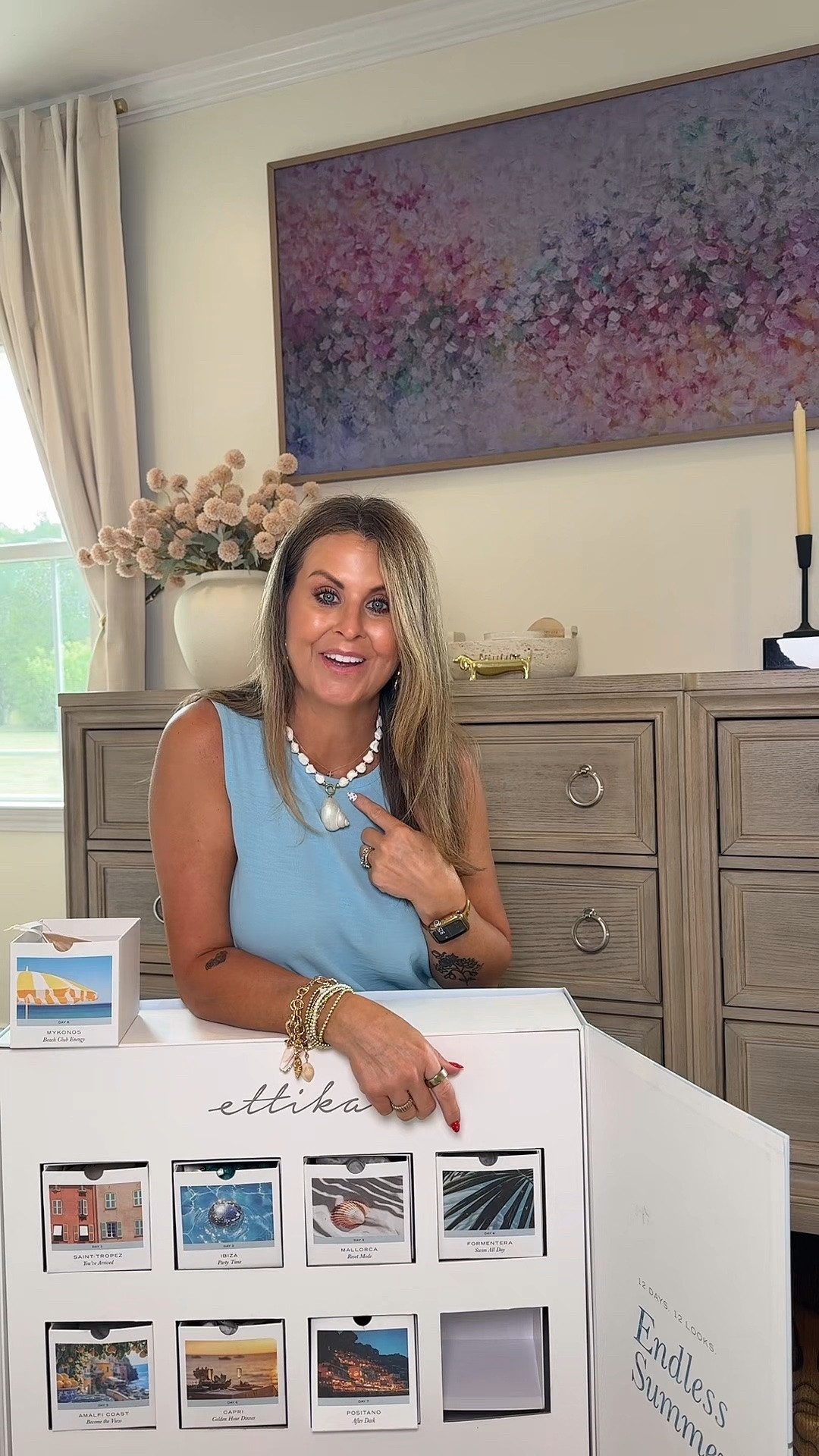 A little accessory can completely change an outfit, and this one is proof. ✨ Simple, timeless, and perfect for summer styling.
Everything is linked in my LTK! 💛
#LTKStyle #LTKFashion #SummerStyle #Accessories #Over40Style