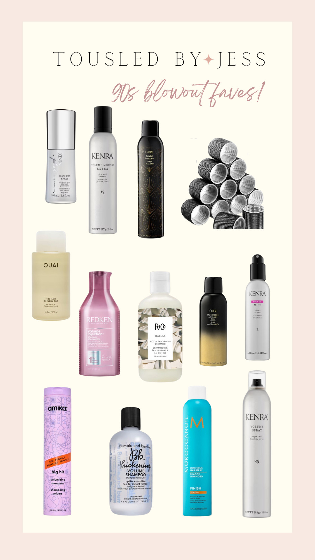 Products for the perfect 90s blowout! 

 #LTKBeauty