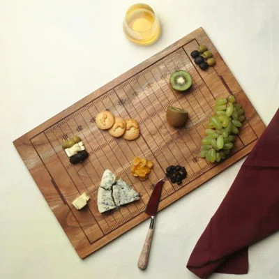 Jervaris Acacia Wood Tray | Wayfair Professional