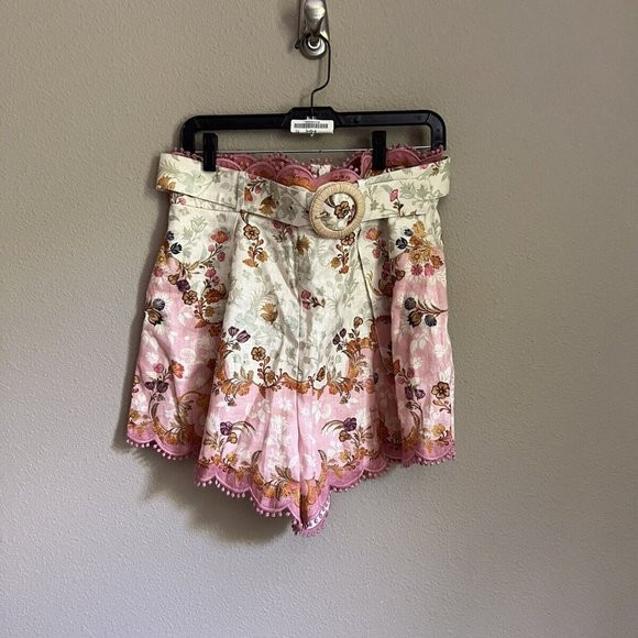 CNWT Authentic Zimmermann Laurel Belted Embroidered Floral Line size AU 3… | Poshmark