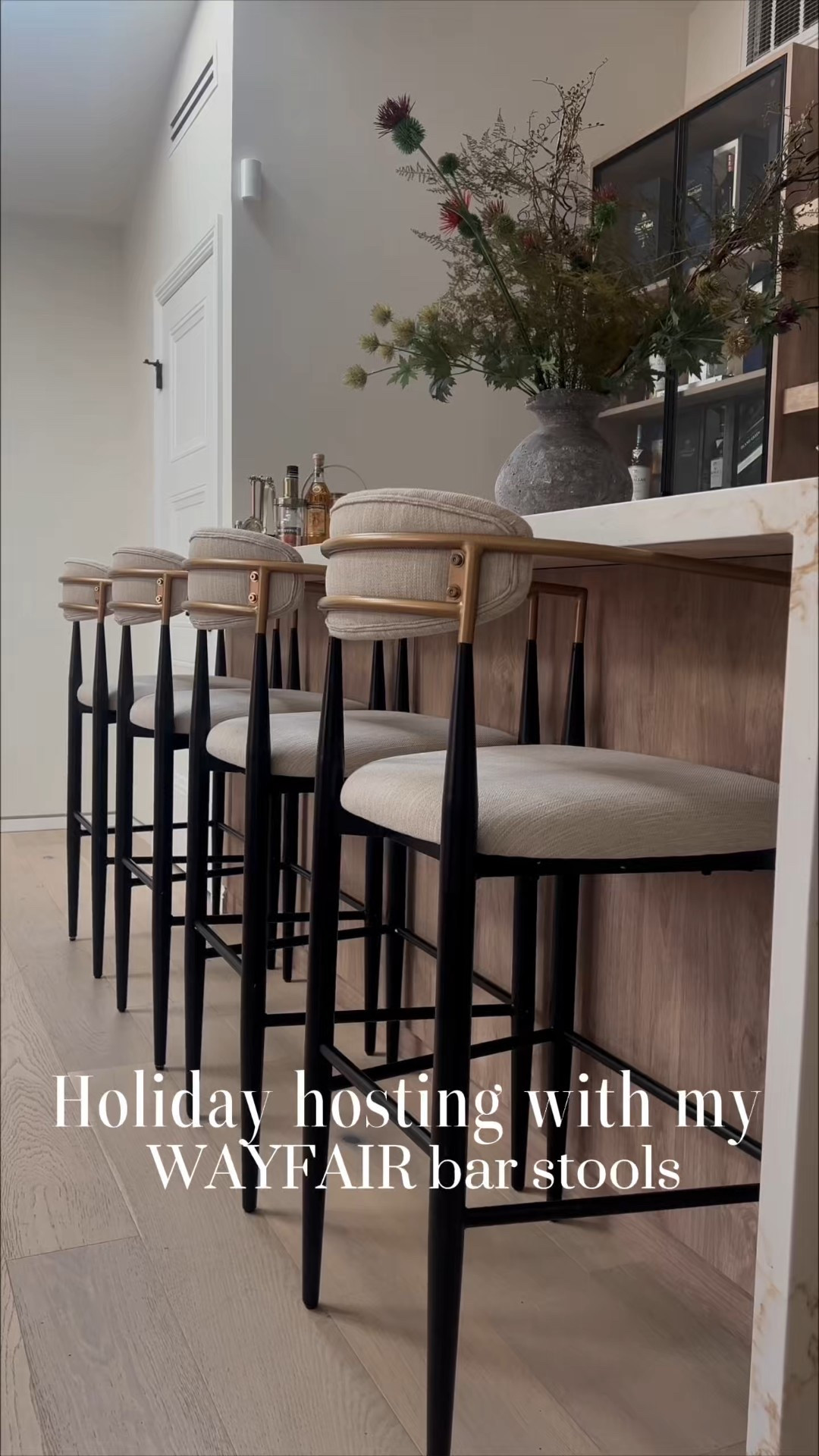 our bar stools are getting ready for another round of hosting. on sale for a set of 2. color beige fabric, bar stool height, quality is amazing. 

these also come in counter stool height + dining chair height - linking all of them! 

@wayfair shipping is so fast, so you’ll be sure to get everything in time for your gatherings. shop all my favorite hosting picks on sale - bar carts, serveware, dining sets, bar/counter stools, decor, etc. 

Christmas 
Holiday hosting 
Holiday parties 
Bar stools 
Kitchen counter stools 
Dining room chairs 
Home finds 
Wayfair sale 
Holiday parties 
Winter refresh 
Home refresh 
Chairs 
Neutral home 
Christmas tablescape items 

#Wayfair #WayfairPartner @wayfair #ad 

#wayday #barstools #LTKWatchNow 

#LTKHome #LTKSeasonal #LTKHoliday