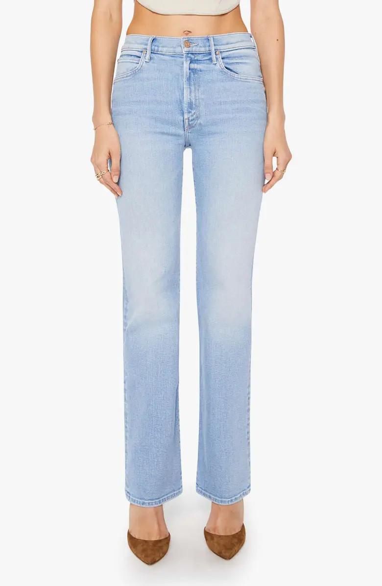 MOTHER The Kick It High Waist Straight Leg Jeans | Nordstrom | Nordstrom