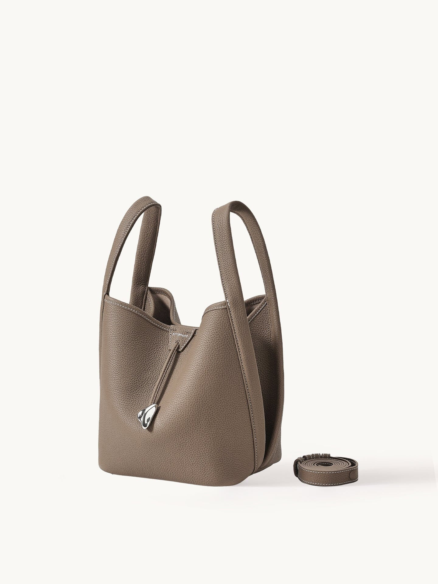 Leather Bucket Bag for Women - Songmont Song Collection | Songmont