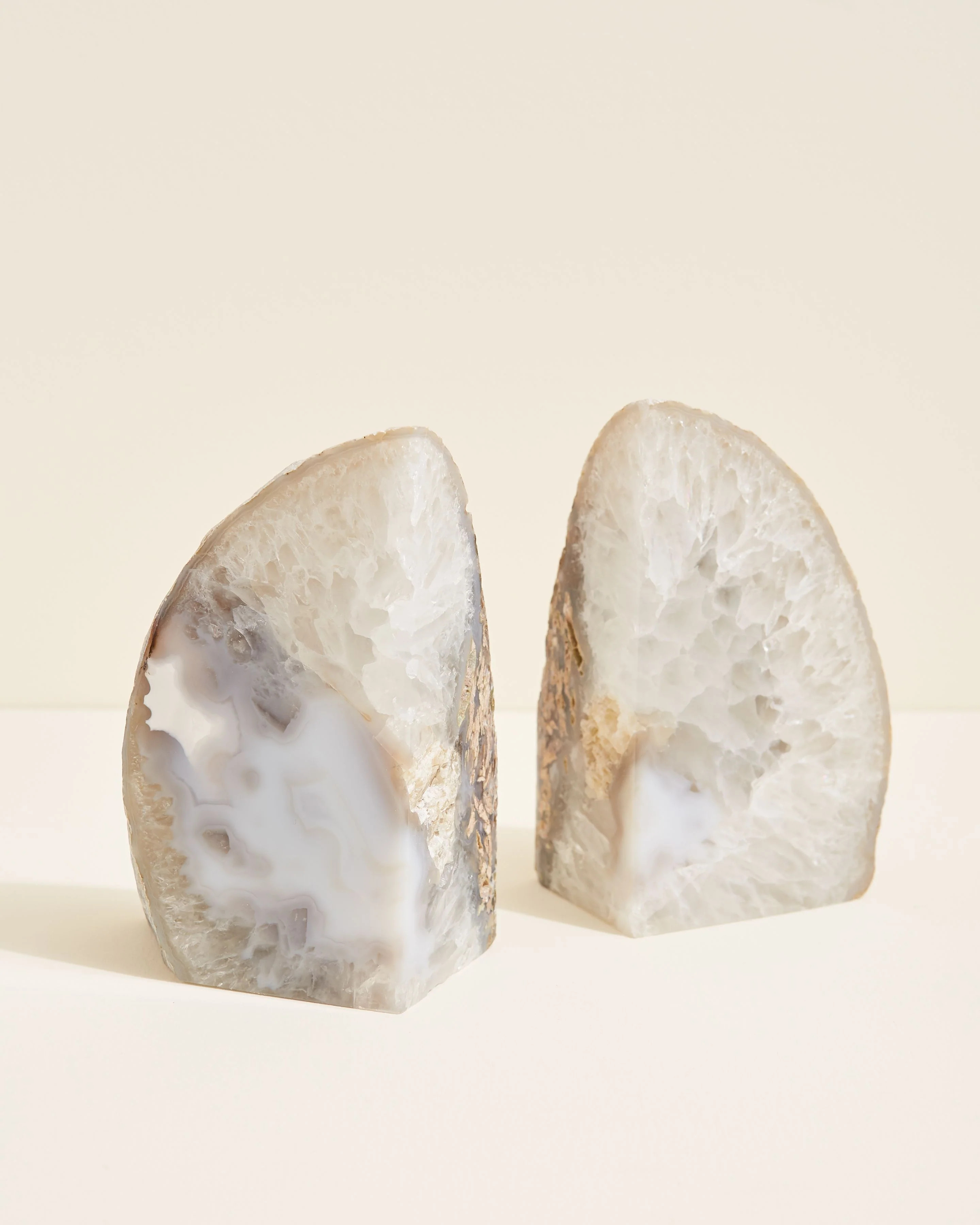 Crystal Bookends | UpWest