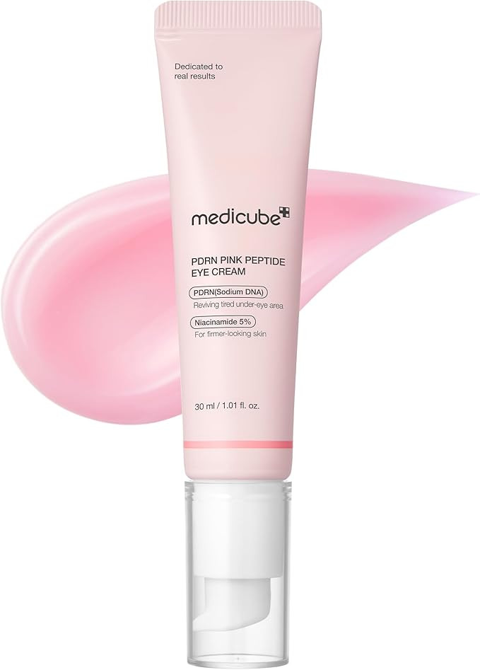 medicube Eye Cream with Salmon DNA PDRN & Pink Peptides | 99% Purity Retinol for Fine Lines | PDR... | Amazon (UK)