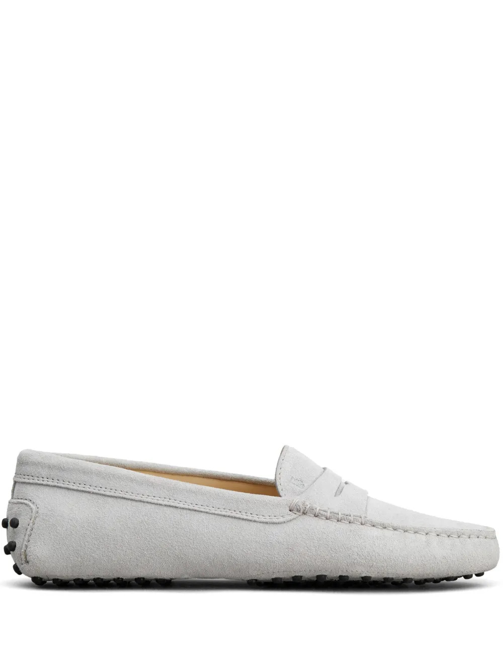 Tod's Leather Loafers | Grey | FARFETCH CA | Farfetch Global