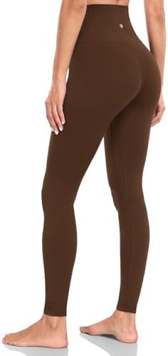 HeyNuts Yoga Pro Leggings 28'', Buttery Soft High Waisted Lounge Yoga Pants Full Length | Amazon (US)