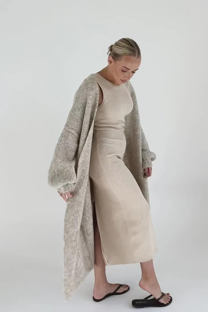 Head in the Clouds Cardigan - Oatmeal | THELIFESTYLEDCO