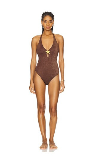 Show Me Your Mumu Corsica One Piece in Brown. - size XS | Revolve Clothing (Global)