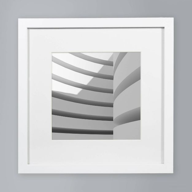 8&#34; x 8&#34; Single Picture Matted Frame White - Made By Design&#8482; | Target