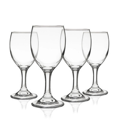 True Vino Wine Tasting Glasses for Wine Board, Wine Small Glasses, Dessert Wine Glasses, Mini Wine Glasses 4.22oz Set of 4 | Target