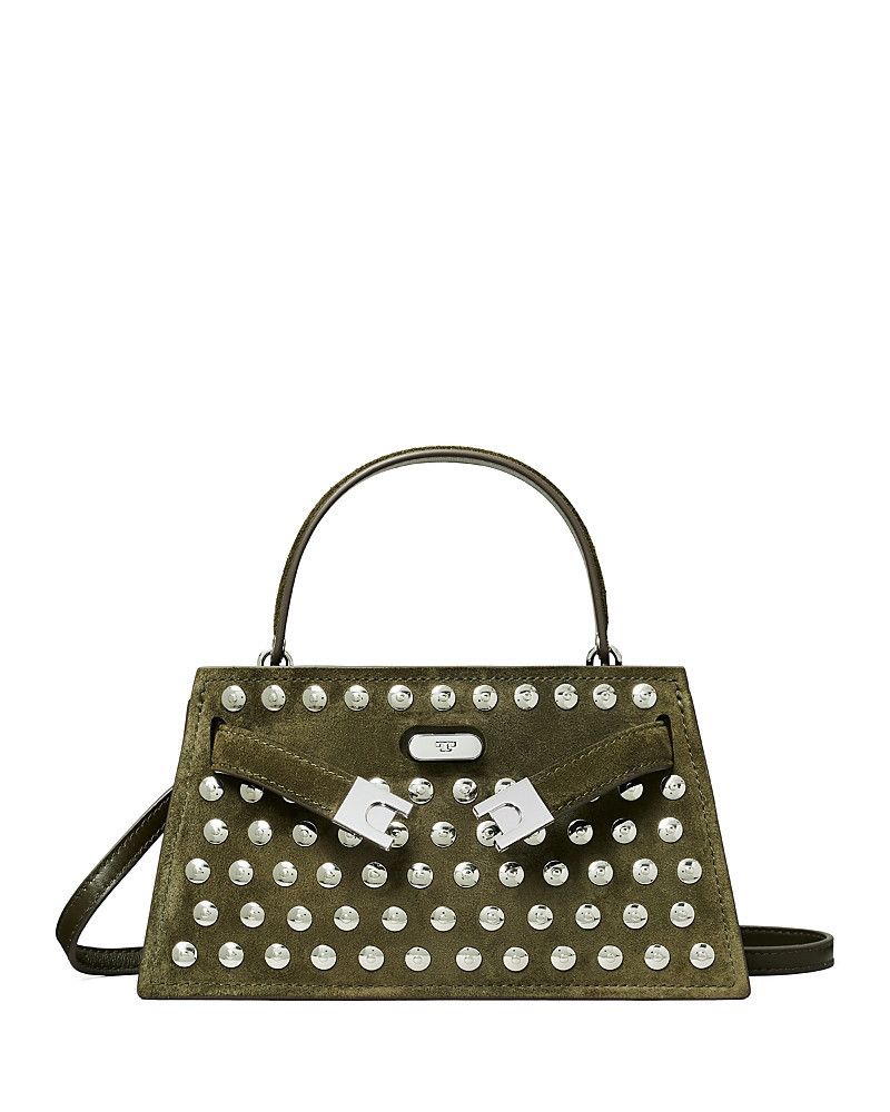 Tory Burch Studded Suede Top Handle Bag | Bloomingdale's (US)