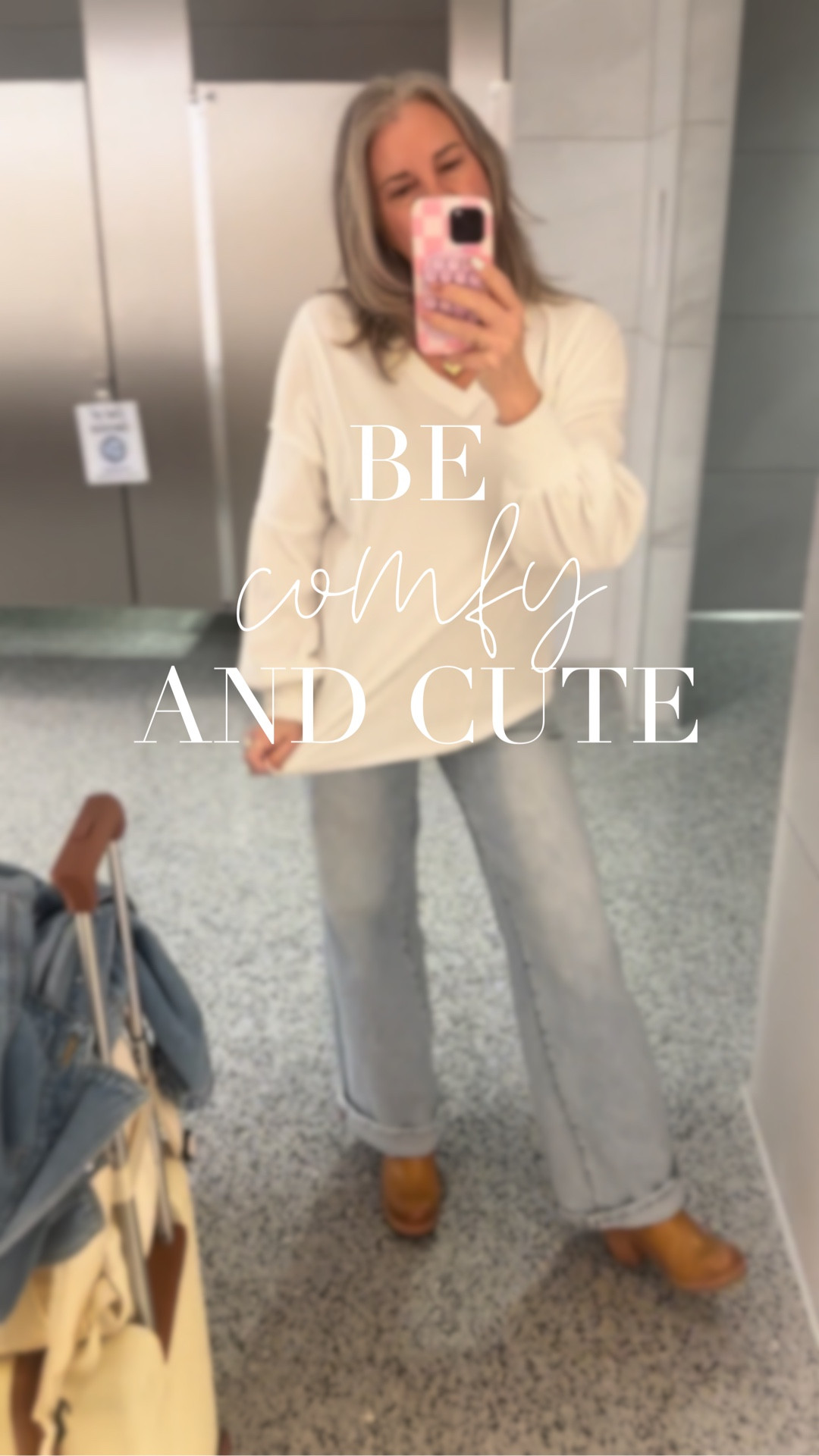 🩷 Don’t think you have to wear a sweatsuit to the airport to be comfy! 
I don’t know which is better about this travel day outfit. The cuteness or the comfiness?? I’ll take both because I’m in love with it!💕


#LTKootd #LTKTravel #LTKOver40