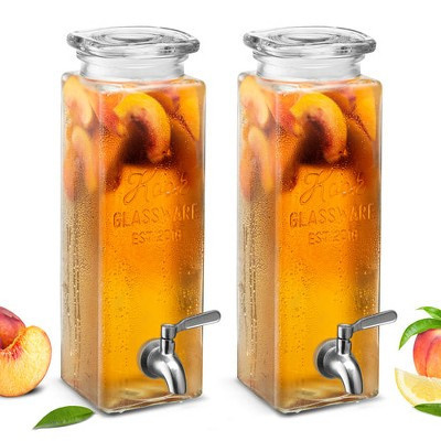 Kook Drink Glass Dispenser, Set of 2 , 80 Oz | Target