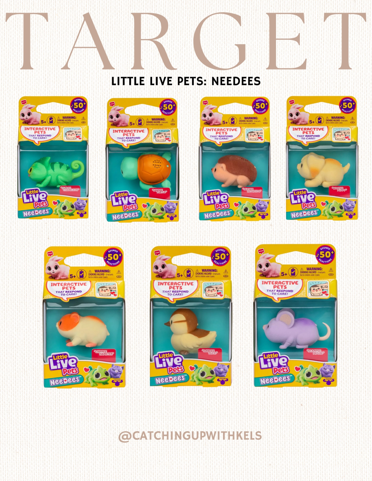 Target find of the week! 🐾 Little Live Pets: Needees are the cutest interactive toys that kids will absolutely adore. With different animals to choose from, these are perfect for birthdays, holidays, or just-because surprises. 🎁 Tap to shop now! #TargetFinds

#LTKKids #LTKBaby