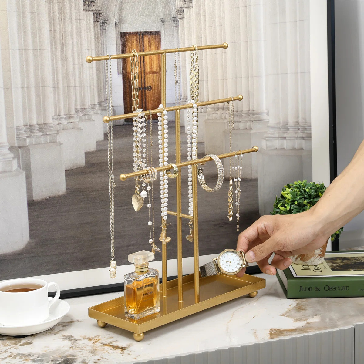 Metal Jewelry Stand + | Wayfair North America