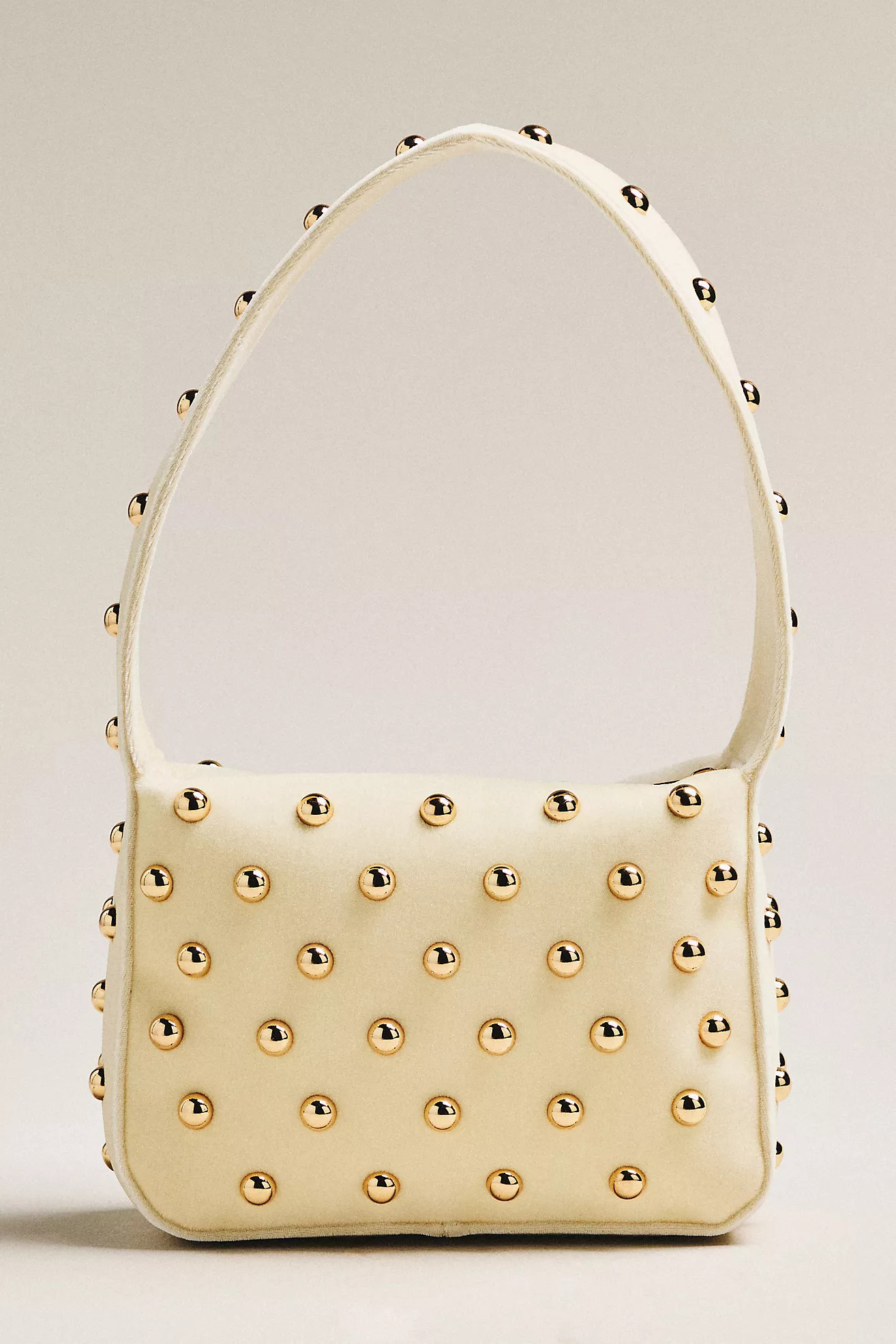 By Anthropologie Studded Velvet Shoulder Bag | Anthropologie (US)