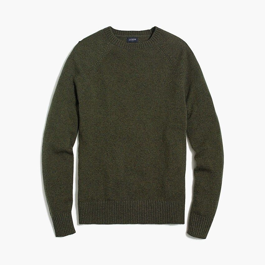 Crewneck sweater in supersoft lambswool blend | J.Crew Factory