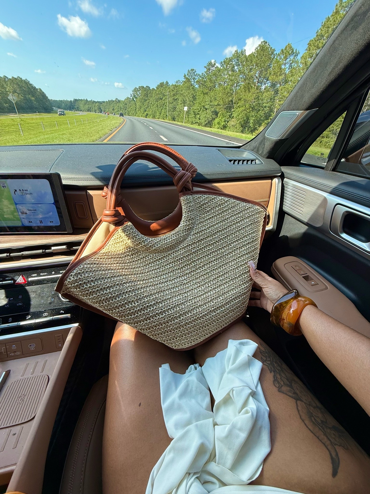 The cutest summer straw tote bag! From the beach to everyday use. Love the shape. Literally looks designer! Best Walmart find.

#LTKootd #LTKdayinmylife #LTKgrwm
