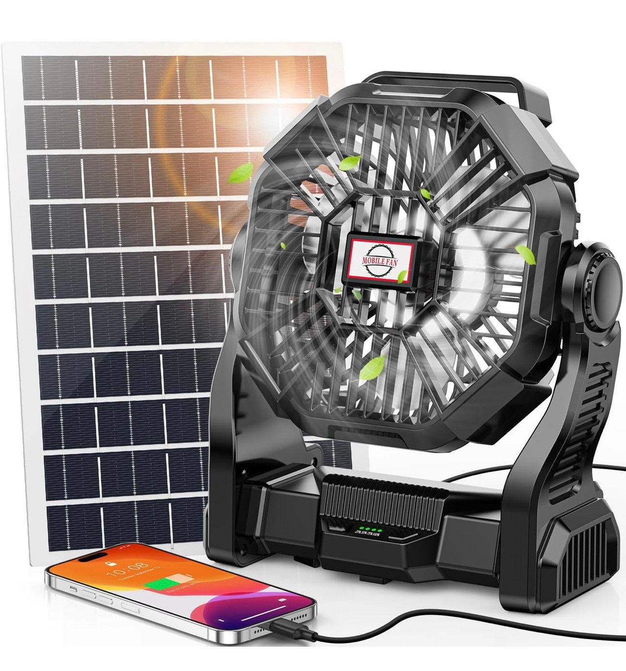 This fan is fantastic for a camping music festival. It comes with a solar panel charger 

#LTKParties #LTKSummerEdit #LTKSeasonal