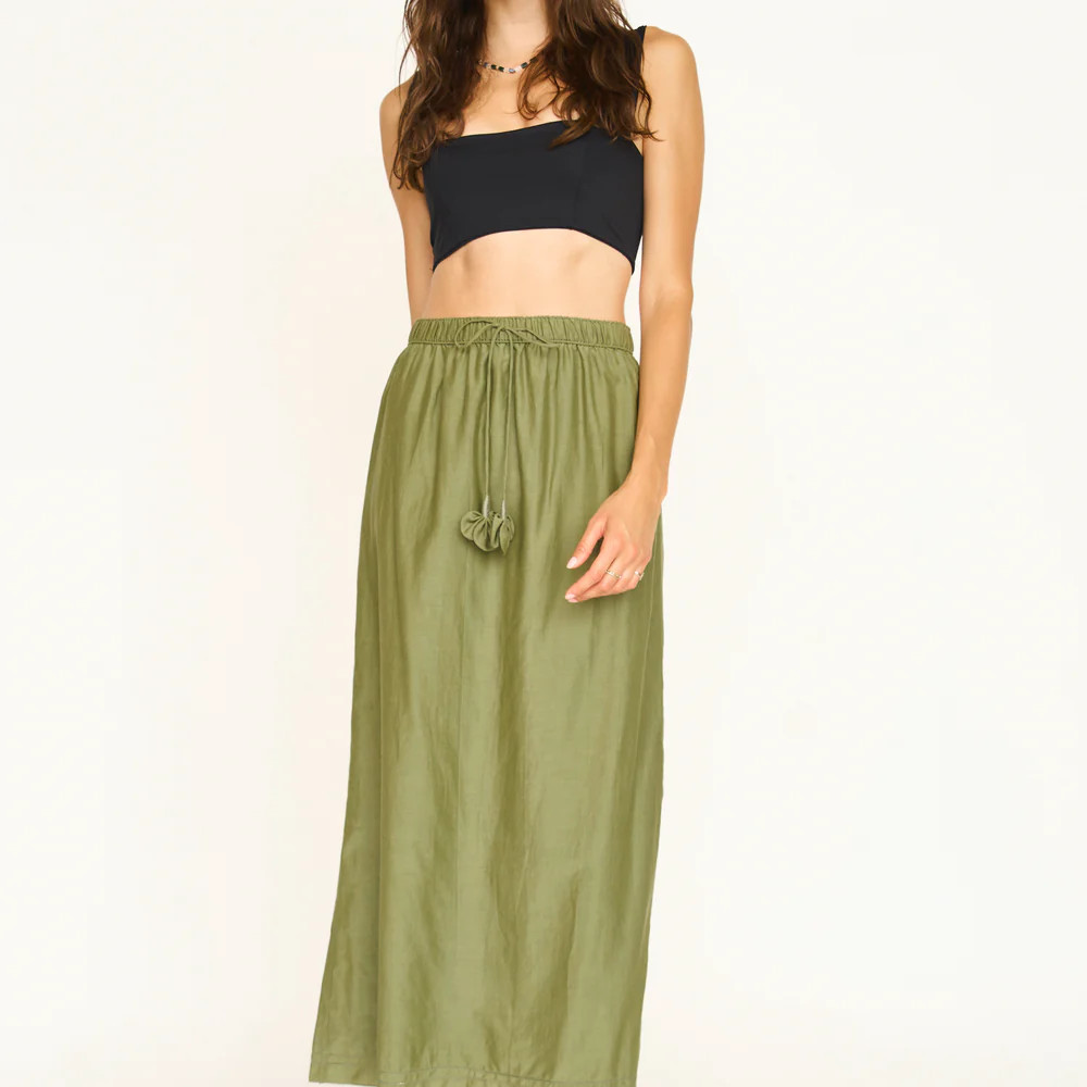 La Paz Skirt in Dill | MIRTH