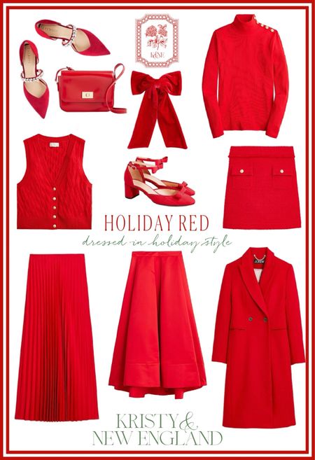 Red Holiday Outfits on sale 

#LTKover40 #LTKHoliday #LTKCyberWeek