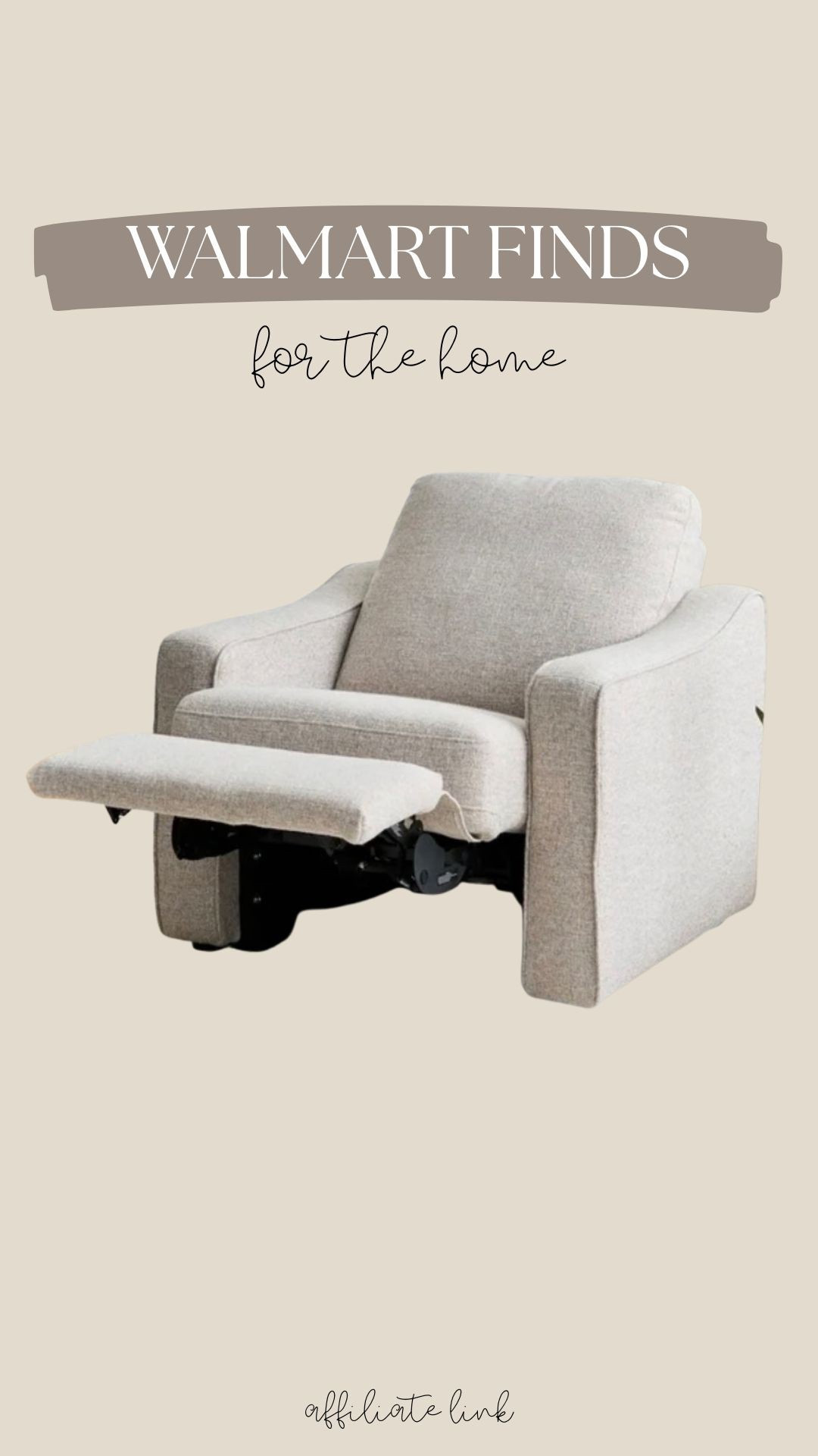 This recliner looks so pretty and has great reviews! Love it! 😍 

Seating, Walmart find 

#LTKHome #LTKSeasonal